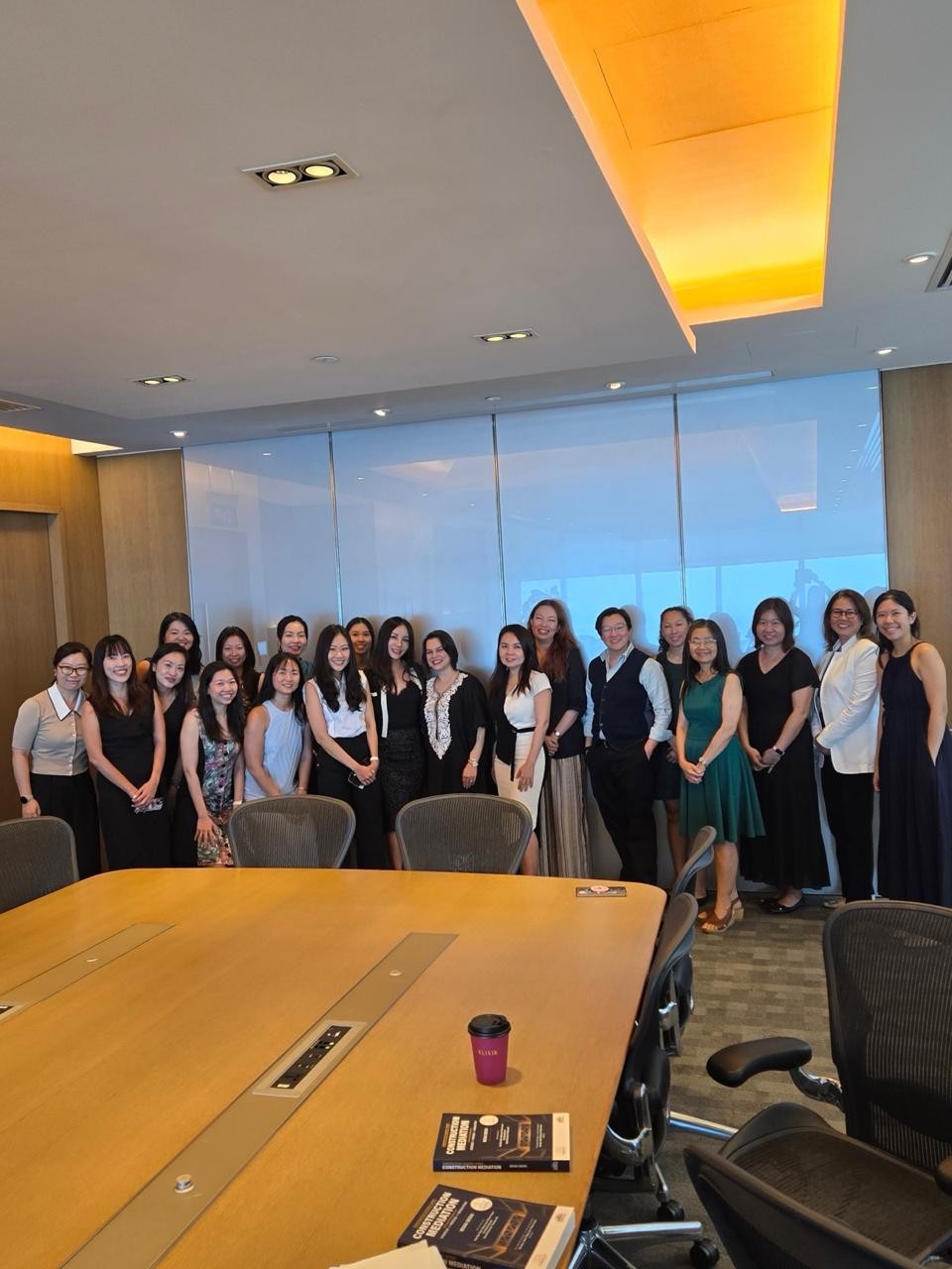 Participants at the ConstructHER Singapore roundtable hosted by WongPartnership
